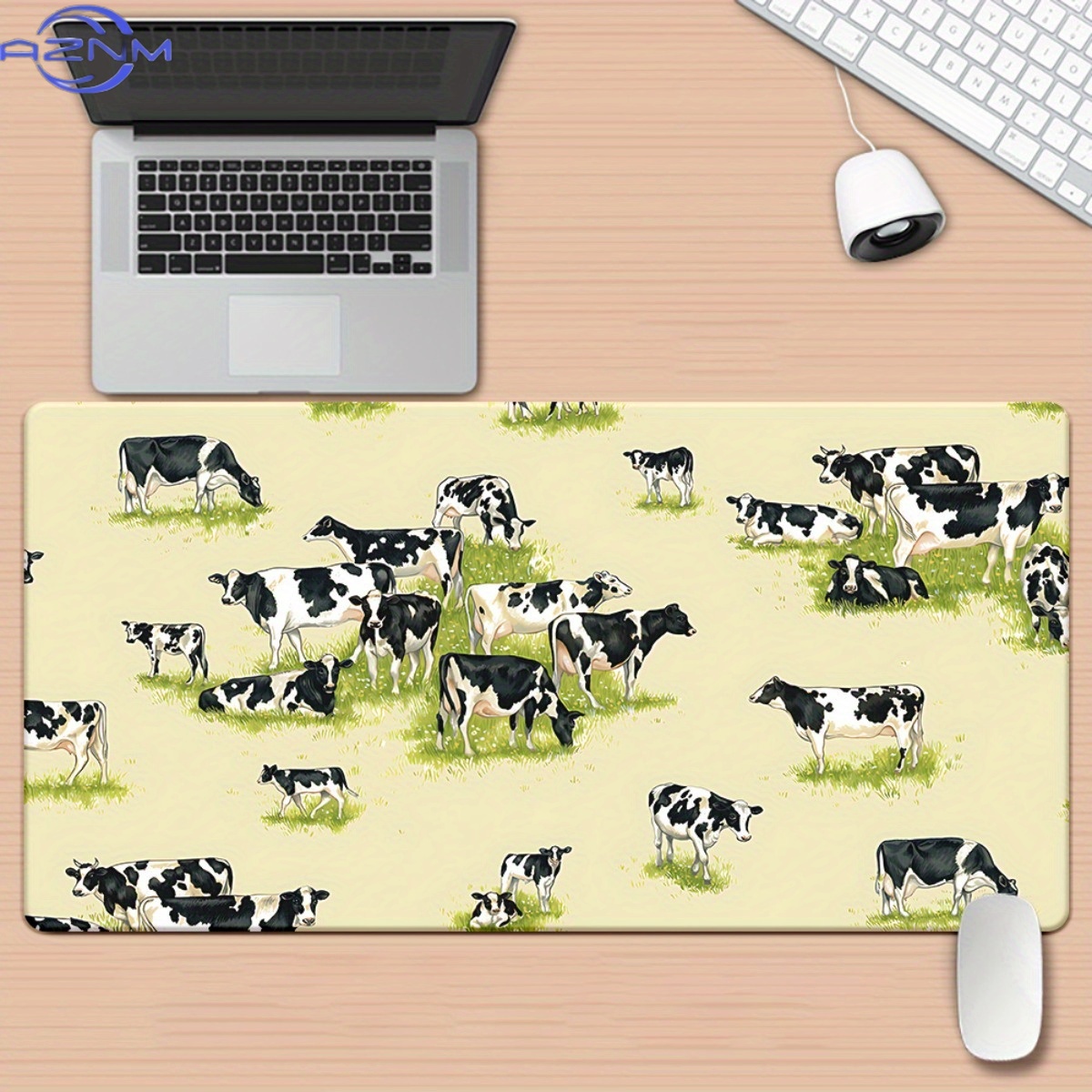 Cow Mat Rubber - Jedna mata na biurko w rozmiarze