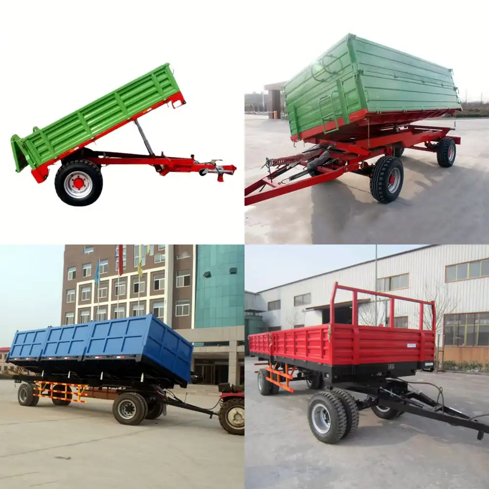 Agriculture Farming Services - Wysoka wydajność rozładunku 3-10 tonowa przyczepa