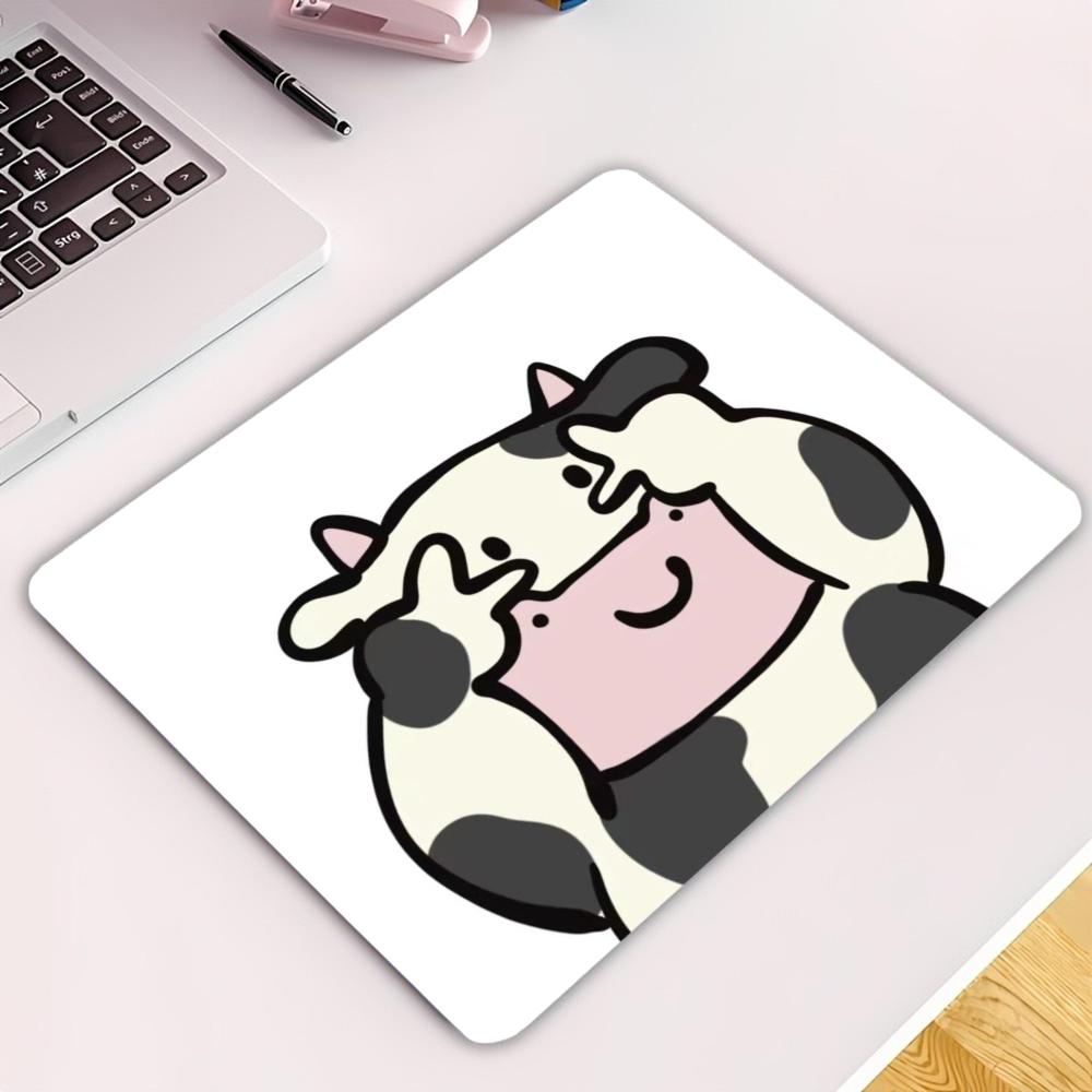 Cow Mat Rubber - Urocza podkładka pod mysz z motywem