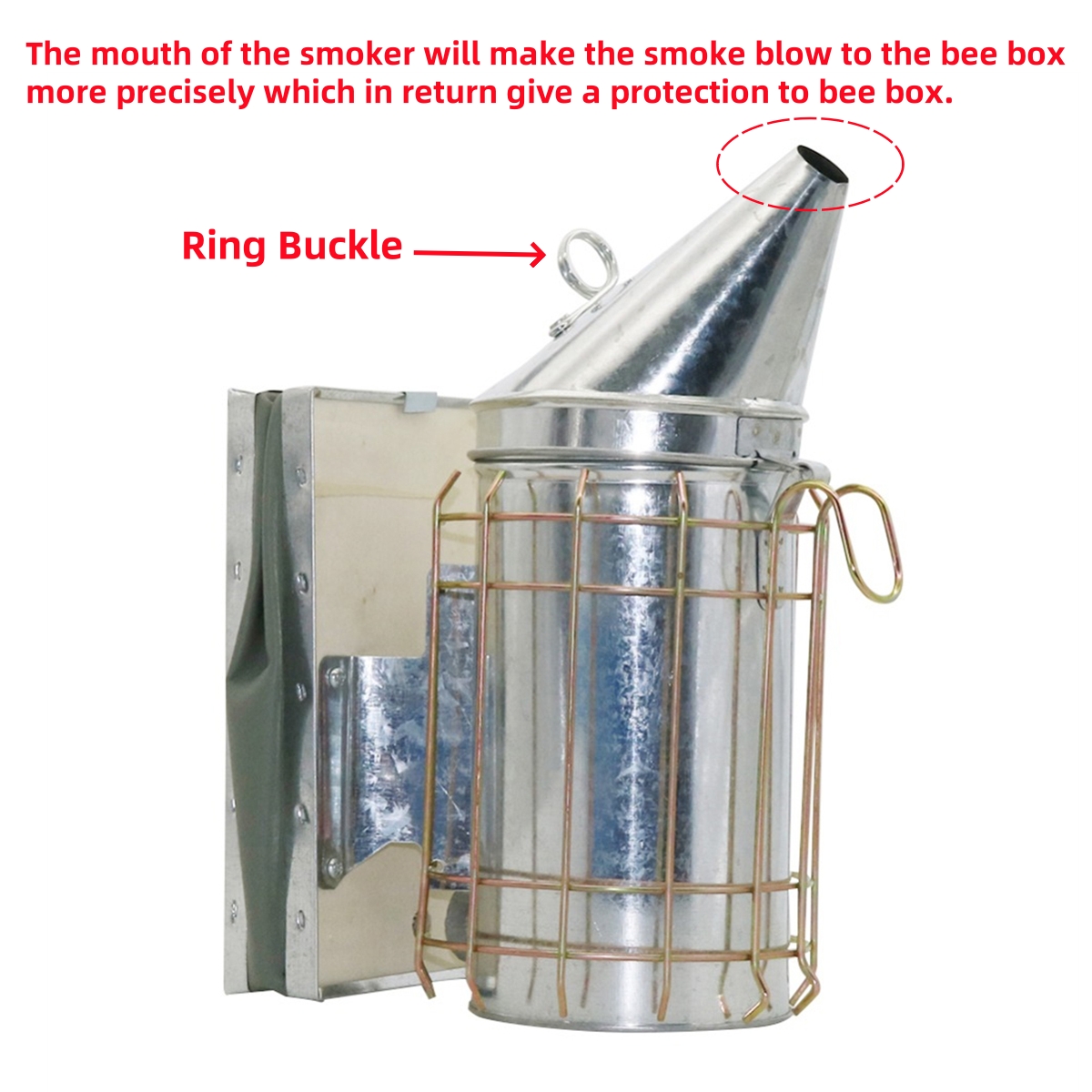 Skórzany palacz ze stali nierd – Bee Smoker Tool recenzja i cena