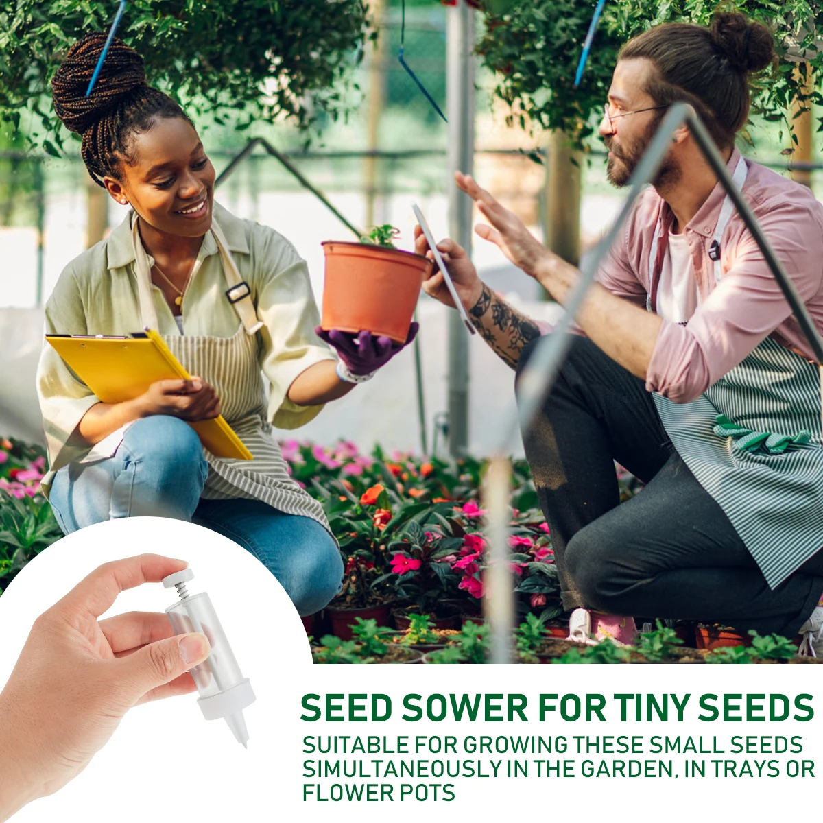 Mini dozownik nasion do siewu  – Manual Seeder Hand recenzja i cena