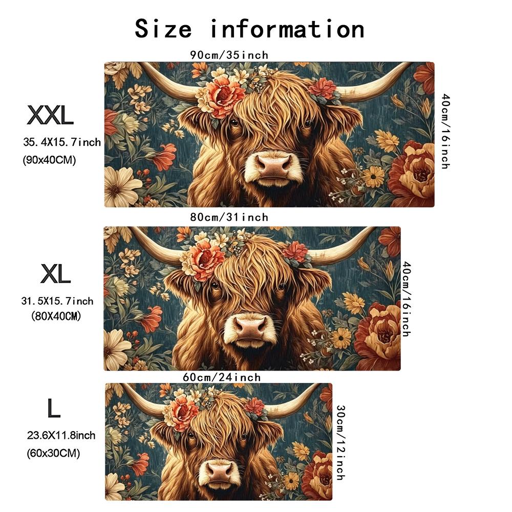 Podkładka pod mysz do gier w s – Cow Mat Rubber recenzja i cena