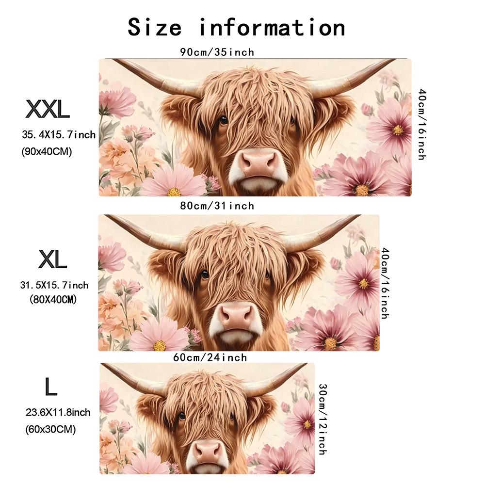 Podkładka na biurko z motywem  – Cow Mat Rubber recenzja i cena