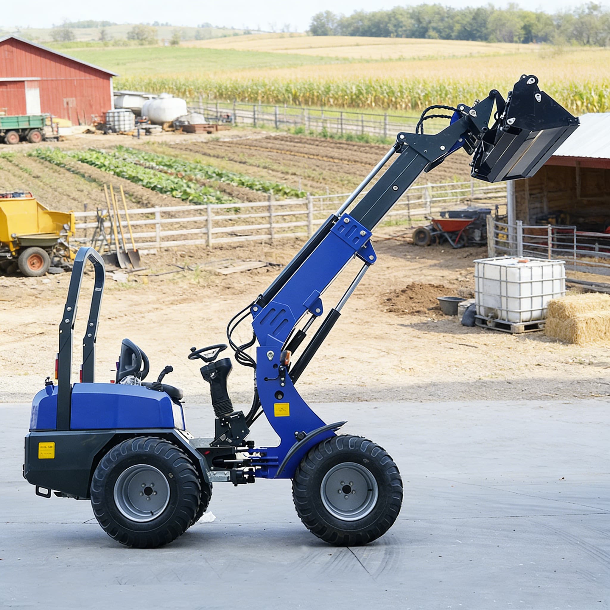 Wysokowydajna mini ładowarka k – Agriculture Farming Work recenzja i cena