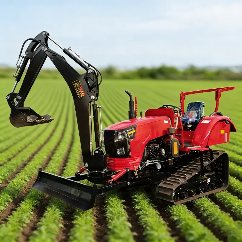 Dostosowany ciągnik gąsienicow – Agriculture Farming Services recenzja i cena